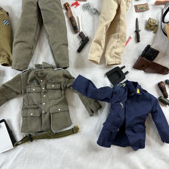 Vtg 90s 12" GI Joe Lot Military Action Figures Accessories Weapons Uniforms Etc. - Picture 6 of 16